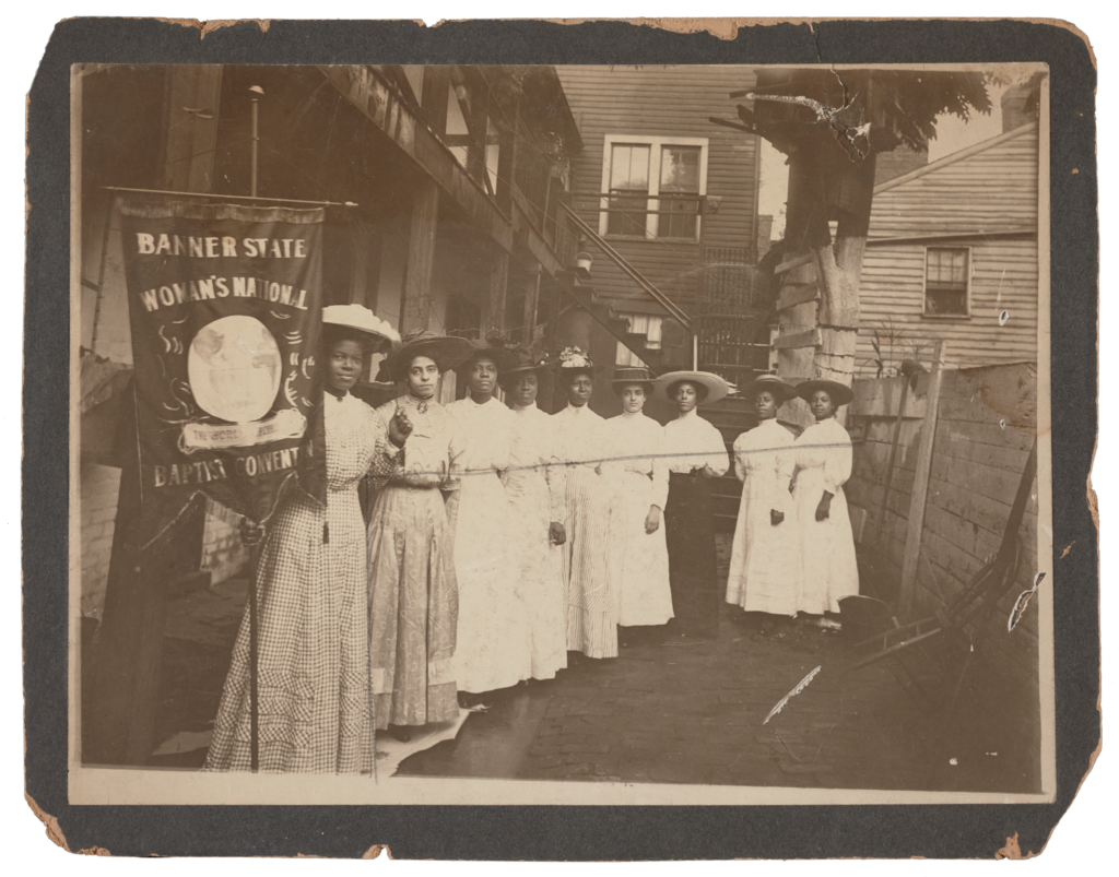 Women of Color Protesting for Suffrage